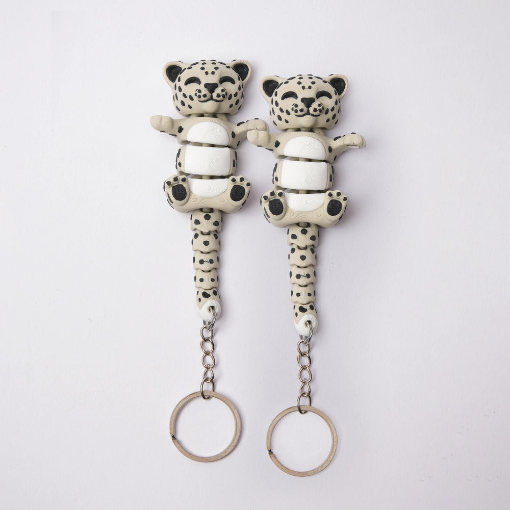 Flexi Leopard - MagniMates Keychain