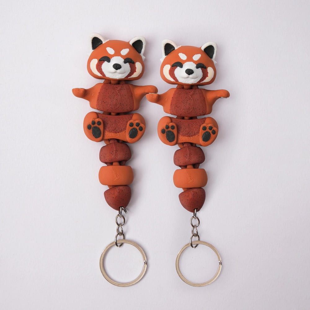 Flexi Red Panda - MagniMates Keychain