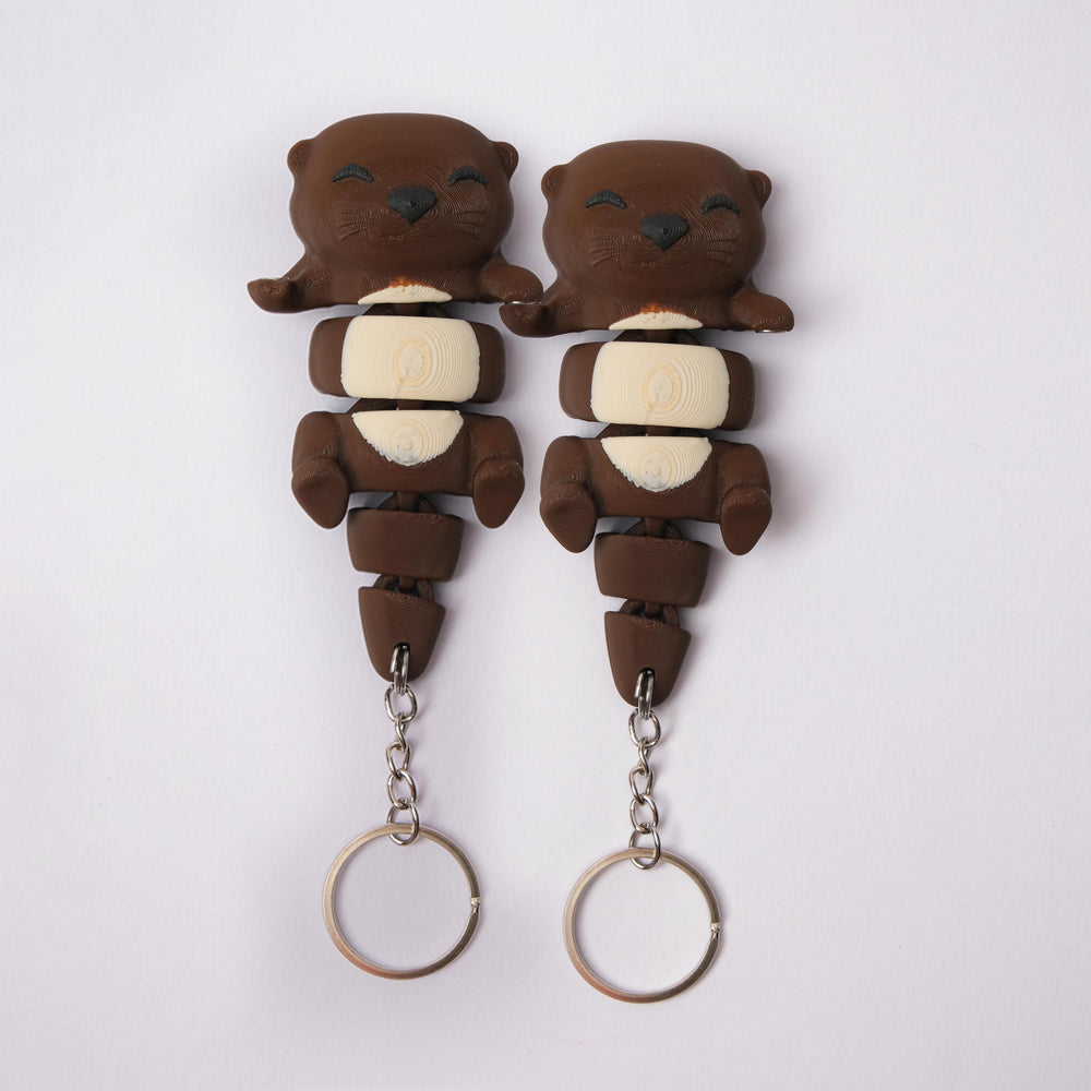 Flexi Otter - MagniMates Keychain
