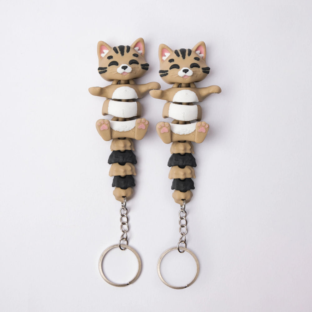 Flexi Cat - MagniMates Keychain