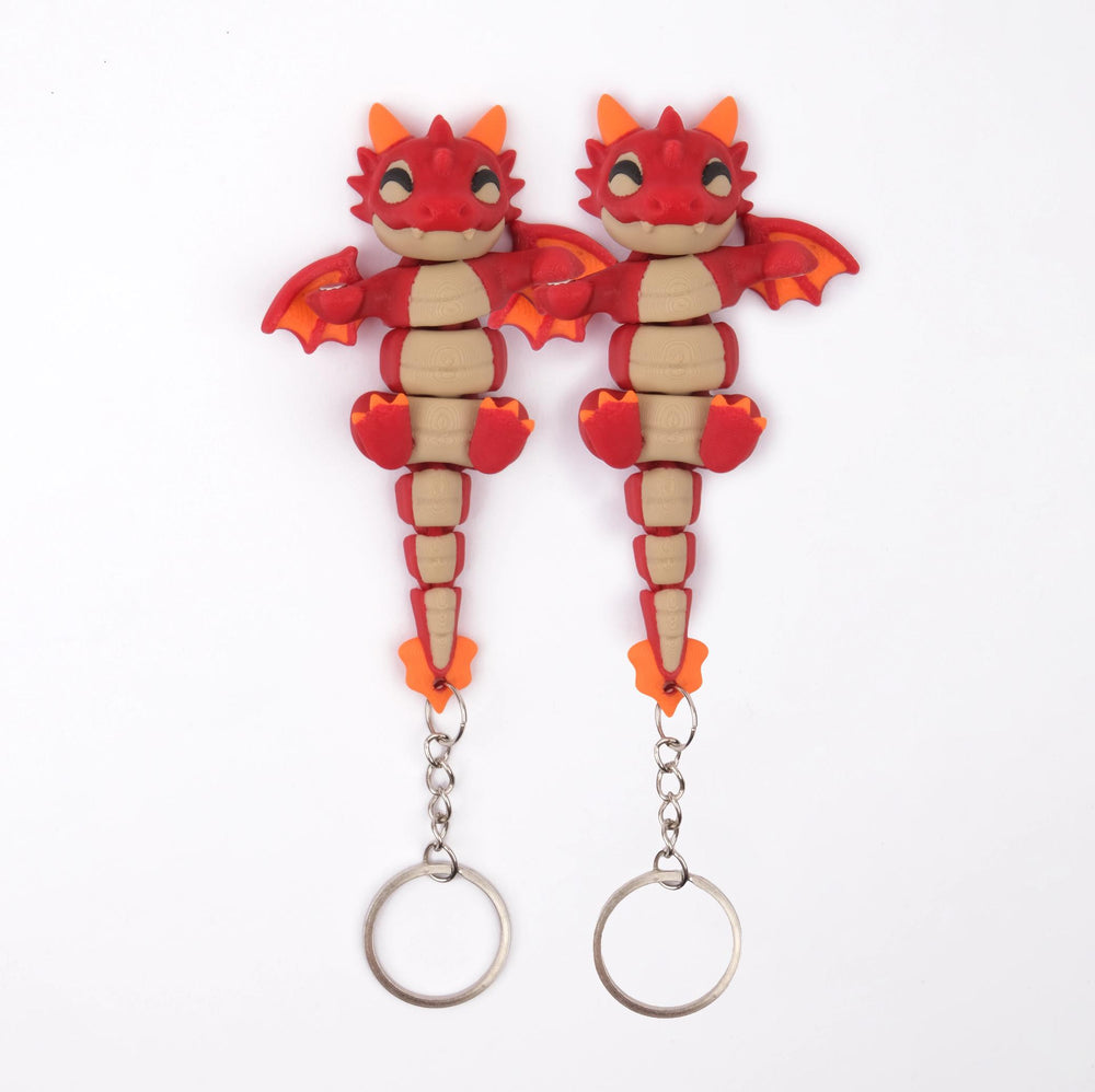 Flexi Dragon - MagniMates Keychain