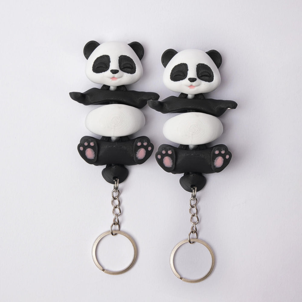 Flexi Panda - MagniMates Keychain