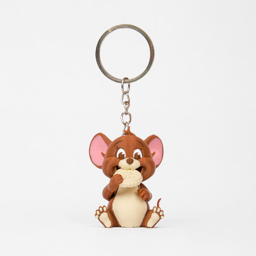 Jerry Eating Kahk Keychain