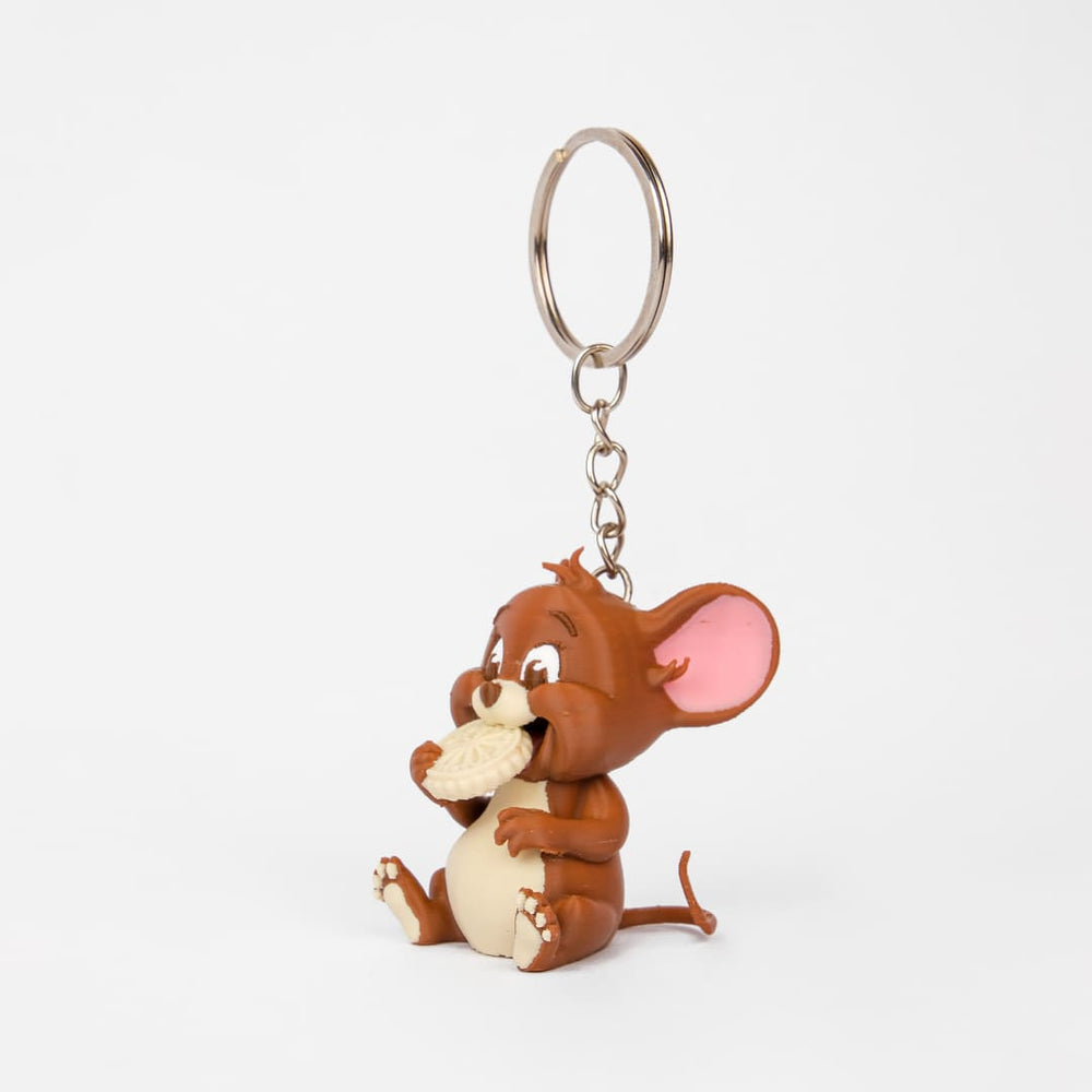 Jerry Eating Kahk Keychain