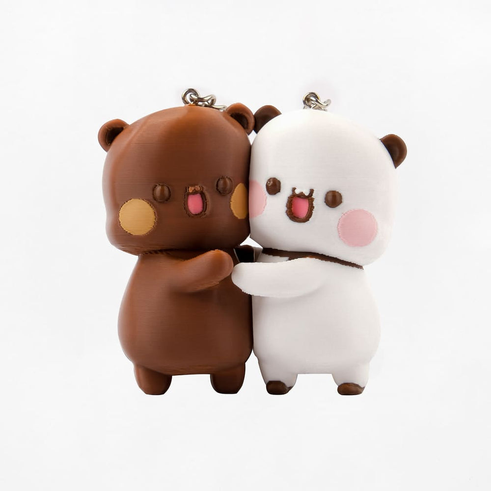 Bubu & Dudu Couple Keychain