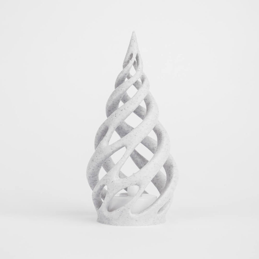 Swirl Tree Candle