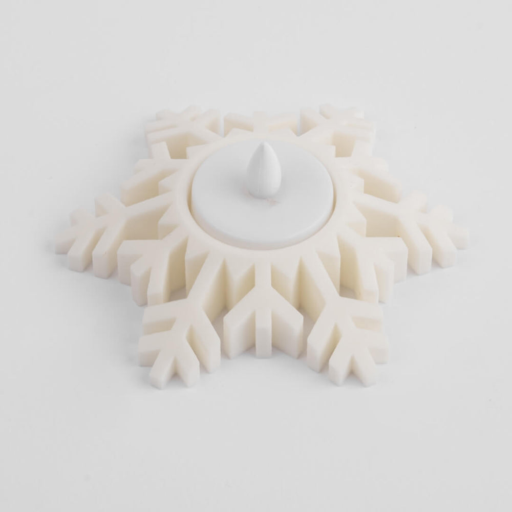 Snowflake Candle Holder