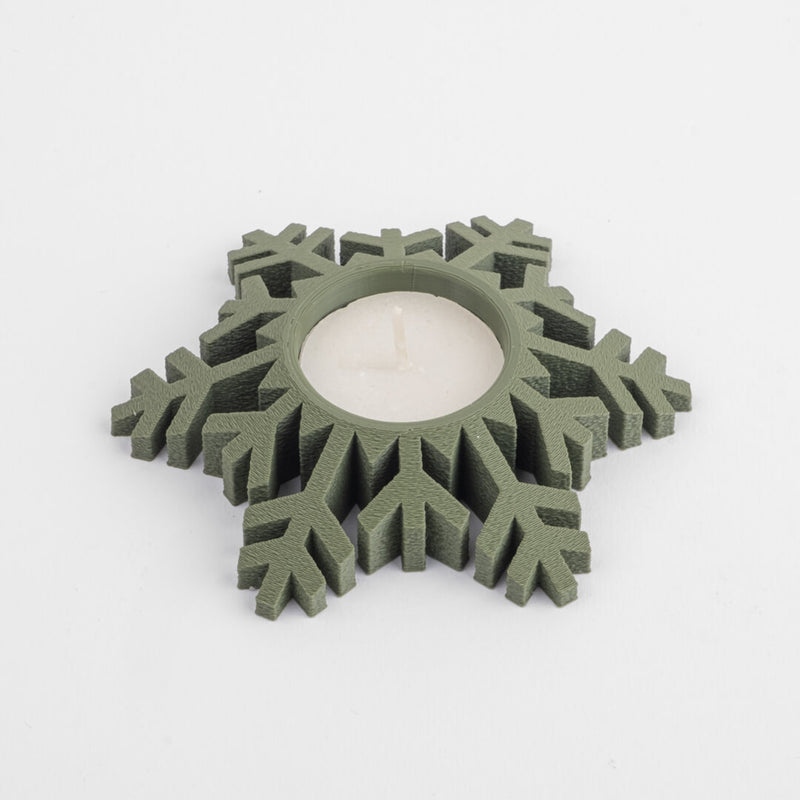Snowflake Candle Holder