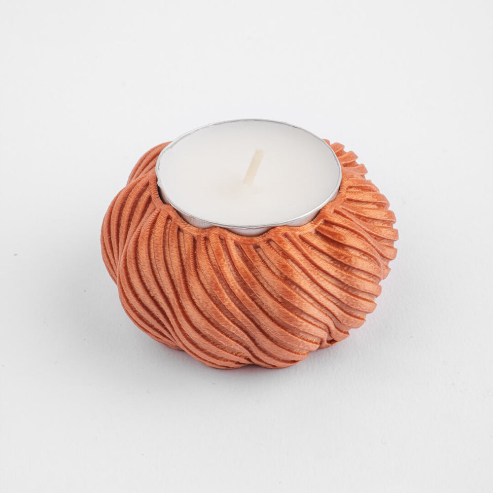Pumpkin Candle Holder