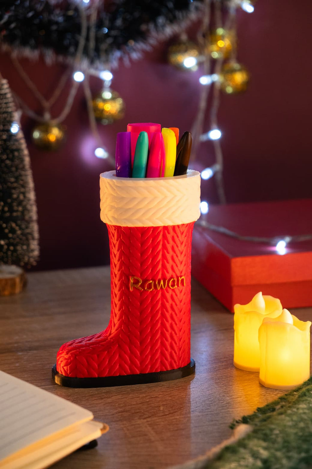 Santa Boot Holder (Two Sizes)